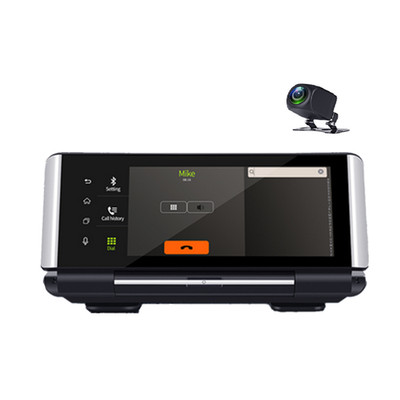 Android Car Dash Camera Dual Lens GPS Wifi Touch Screen ADAS Monitor Adjustable