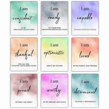 9Pcs Inspirational Posters for Office Classroom - Motivational Quotes Positiv...