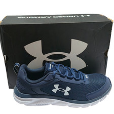 Under Armour Men's UA Charged Assert 9 Running Shoes Sneakers Blue White Size 9