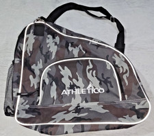 Athletico Premium Skate Bag to Carry Ice Roller Inline Skates Gray Camouflage