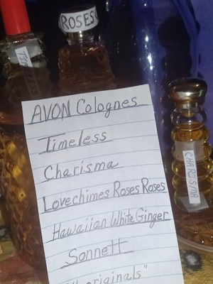 Original AVON Colognes 5 In LOT Timeless, Charisma, Lovechimes Rose's ROSES
