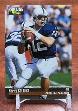 1995 Classic Pro Line Kerry Collins #210 Rookie RC