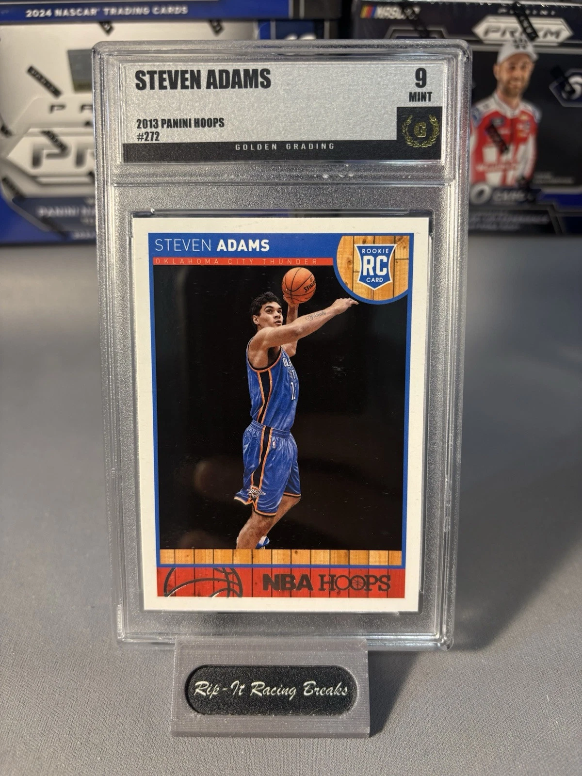 Steven Adams trading card