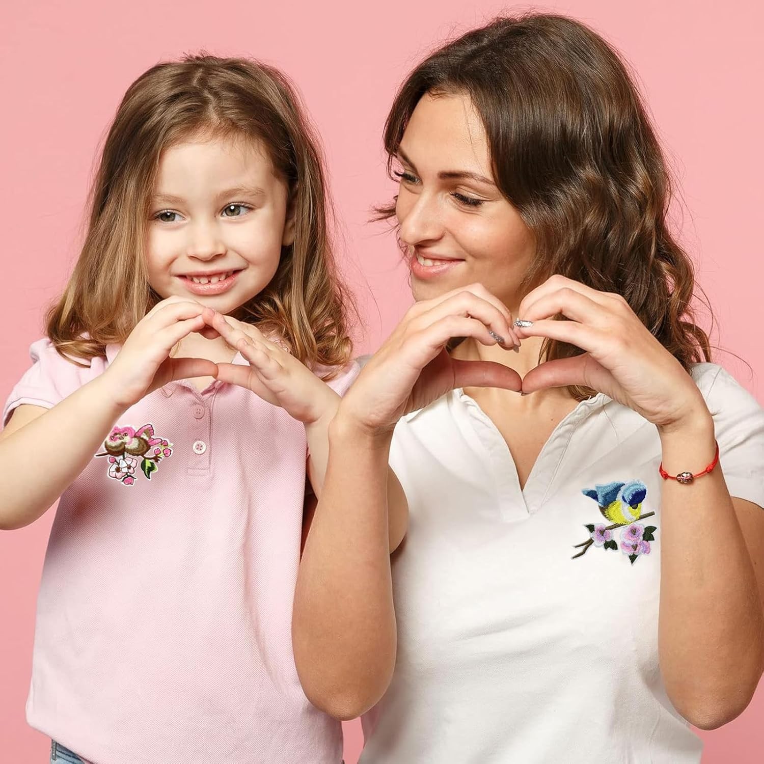 12PCS Mixed Style Birds Embroidery Patches Cute Birdie Iron on Patches Sew On