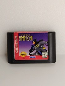 The Adventures of Batman & Robin (Sega Genesis, 1995) Just Game ,Need Cleaned.