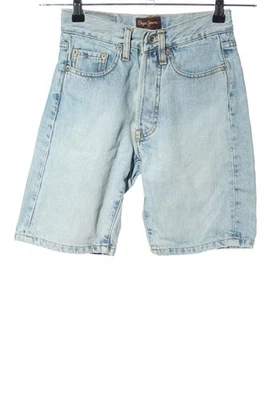 PEPE JEANS Pantalón corto de tela vaquera Mujeres Piratas Talla EU 32 azul - Imagen 1 de 4