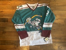 Teemu Selanne Anaheim Mighty Ducks Wild Wings Jersey Size Large Men’s