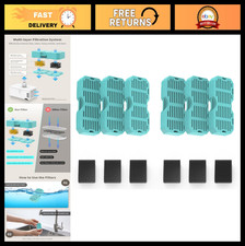 Replacement Filters for Cat  Dog Water Fountains - 6 Carbon  6 Pre-Filter Spon