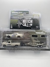 Greenlight Racing Hitch & Tow 1969 Ford F100 Mustang Boss 429 Trailer 1/64