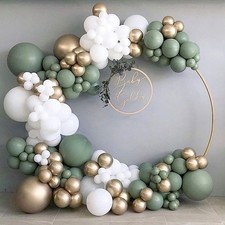 Balloon Arch Kit 137pcs Balloon Garland Kit Latex balloons Olive Green 