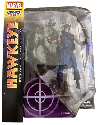 Marvel Select 8'' Comic Hawkeye Action Figure Avengers Diamond Select NEW