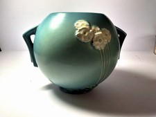 VINTAGE ROSEVILLE POTTERY PRIMROSE ART DECO JARDINIERE VASE