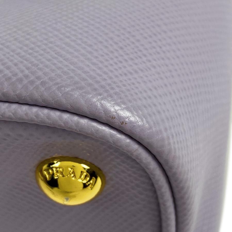 Prada 2-Way Shoulder Handbag 1BG775 Medium Leather Light Purple #BS874 thumbnail 7