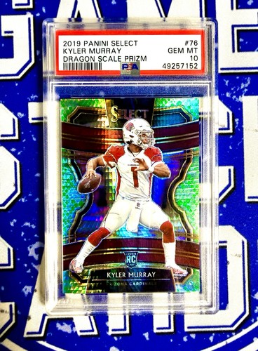 2019 Select Kyler Murray Rookie Dragon Scale #’d /88 PSA 10