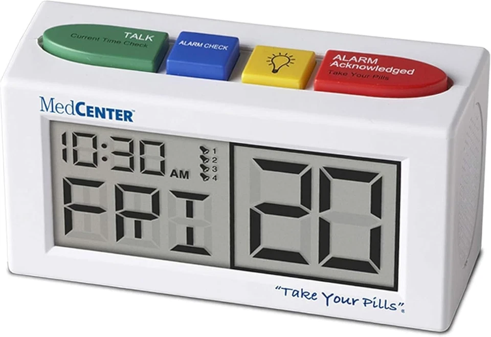 Talking Alarm Clock for Medication Reminder - Image 3 of 4
