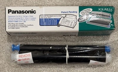 Panasonic KX-FA55 Fax Replacement Film - ONE / 1 Roll - GENUINE ORIGINAL OEM