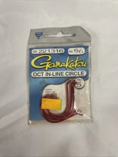 Gamakatsu Oct In-Line Circle Hooks Size 6/0