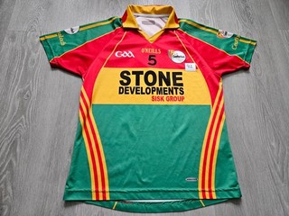 Mens O`Neills GAA Carlow #5 football Gaelic jersey shirt Size M