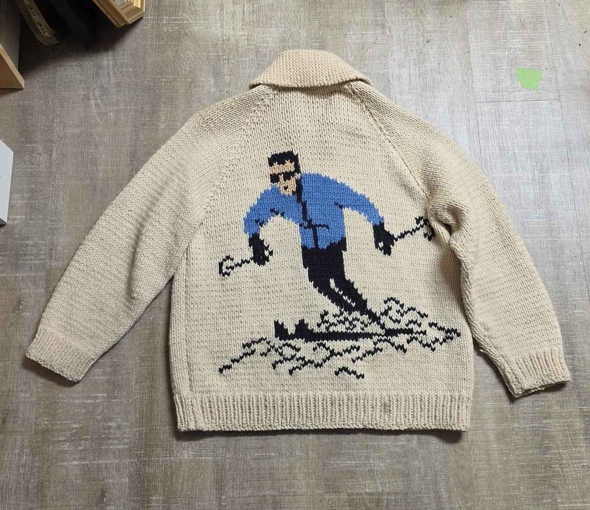 vintage ski men sweaters products for sale | eBay