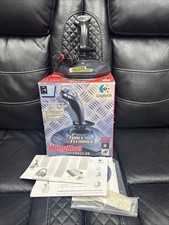 Logitech WingMan Strike Force 3D Joystick Force Feedback Twist Handle Wired PC