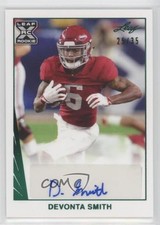 2021 Leaf Memories 1990 Base Green Spectrum 25/35 DeVonta Smith #BA-DS2 Auto uk2