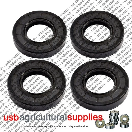 GENUINE COUNTAX WESTWOOD DECK BEARING HOUSING OIL GREASE SEALS x4 TRACTOR MOWERS