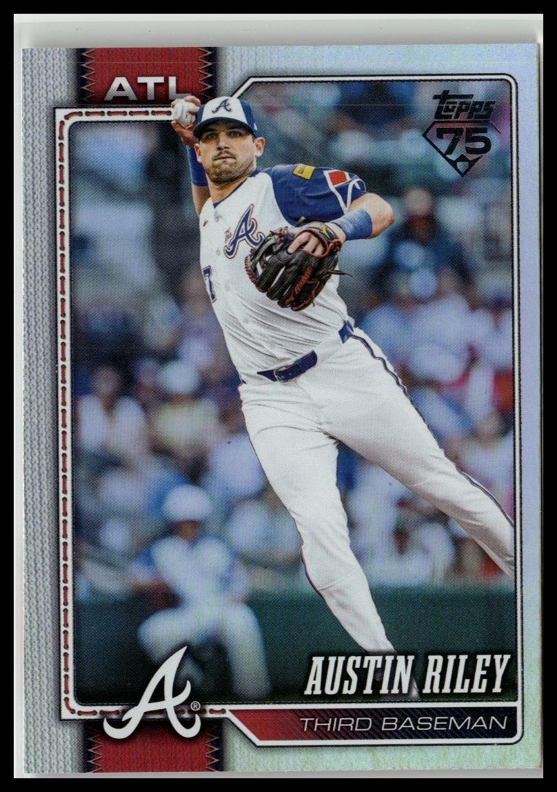 2026 Topps #238 Austin Riley Rainbow Foil