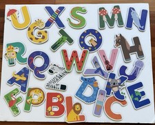 Upper Case Magnetic Letters A-Z