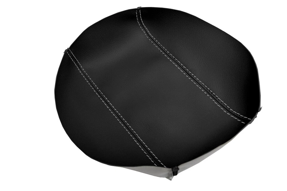 Console Lid Armrest Cover Leather for Honda Element 2007-2011 Gray Stitch - Image 4 of 4