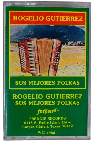 ROGELIO GUTIERREZ Mejores Polkas 1986 CASSETTE TAPE Mexican Norteno Rancheras - Picture 2 of 6