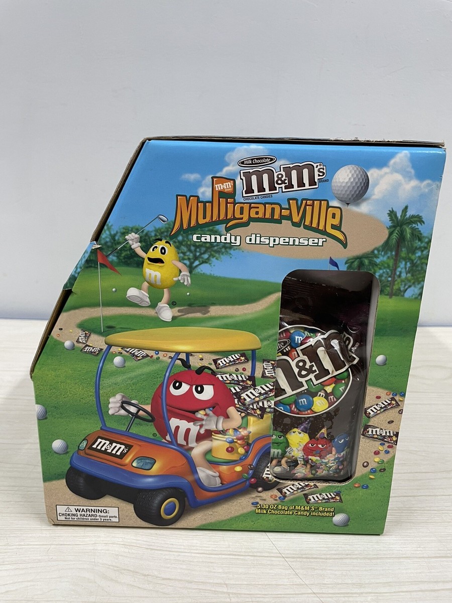 M&M mm Candy Dispenser MULLIGAN-VILLE FIRST IN SERIES BRAND