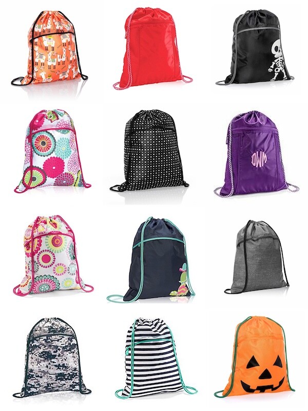 Thirty One Bulk GYM School Sports Backpack Bag Drawstring Cinch Sac 31 gift New