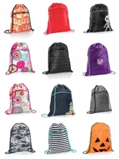 EY  Thirty One Bulk GYM School Sports Backpack Bag Drawstring Cinch Sac 31 
