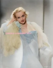 CAROLE LOMBARD #114 COLORIZED PHOTO 11 X 8.5 SHIPS FREE