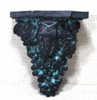 Vintage Wall Sconce Shelf or Bookend ~ Elephants