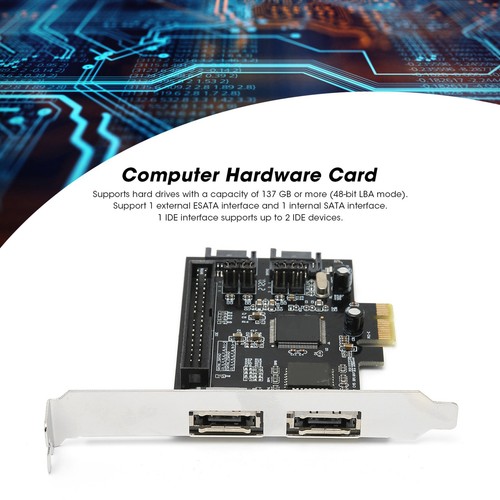 PCI-E 1.0 To SATA ESATA IDE Adapter Network Card Converter JMB363 For Computer - Afbeelding 4 van 12