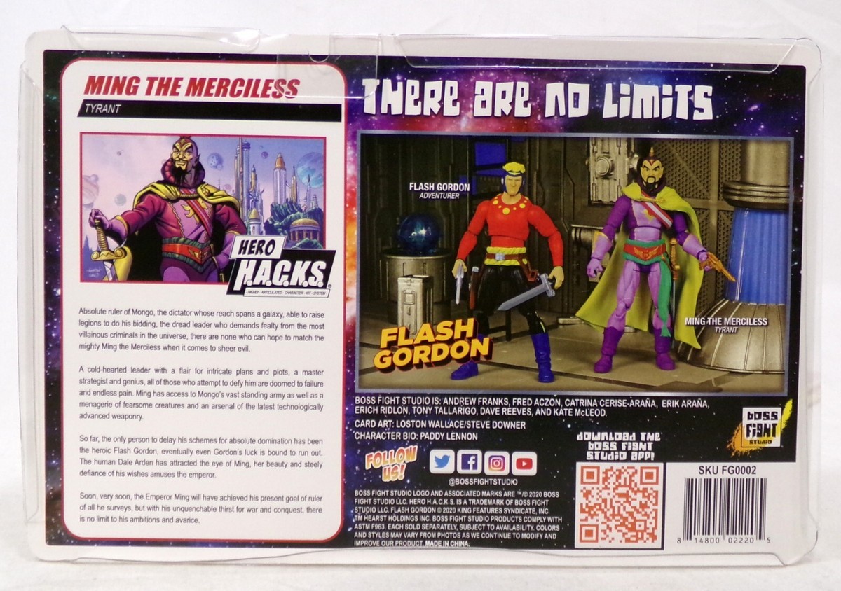 Boss Fight Studio Hero HACKS Series Ming the Merciless Tyrant 3.75