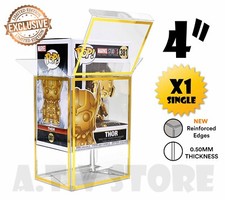 ATV Gold Protectors / Cases for 4" Funko Pop Vinyl 0.50 mm THICKNESS 1 x Single