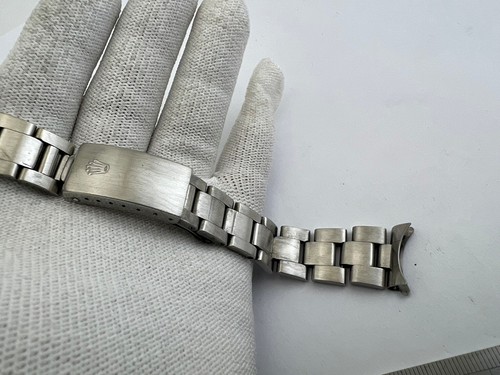 Genuine Rolex 19 mm 16 cm Oyster Bracelet Buckle Clasp 78350 End Links 557 - Picture 13 of 16