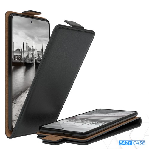 EAZY CASE Futerał ochronny Torba Sztuczna skóra Etui Składana torba 360° Etui na telefon komórkowy Czarne - Zdjęcie 45 z 146