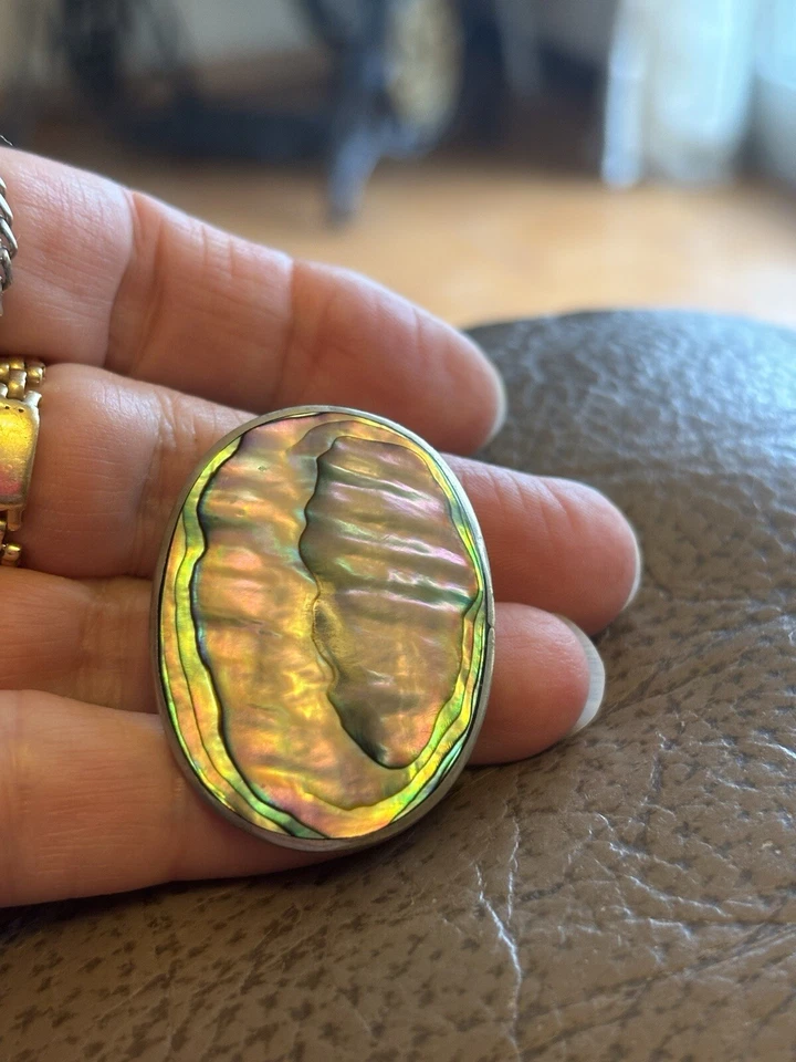 Ciondoli Ciondolo Argento  Lega Madreperla  Spilla - Immagine 2 di 4