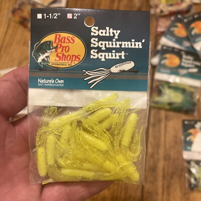 Bass Pro Shops Salty  Squirmin Squirt 2  NOS SS2-63