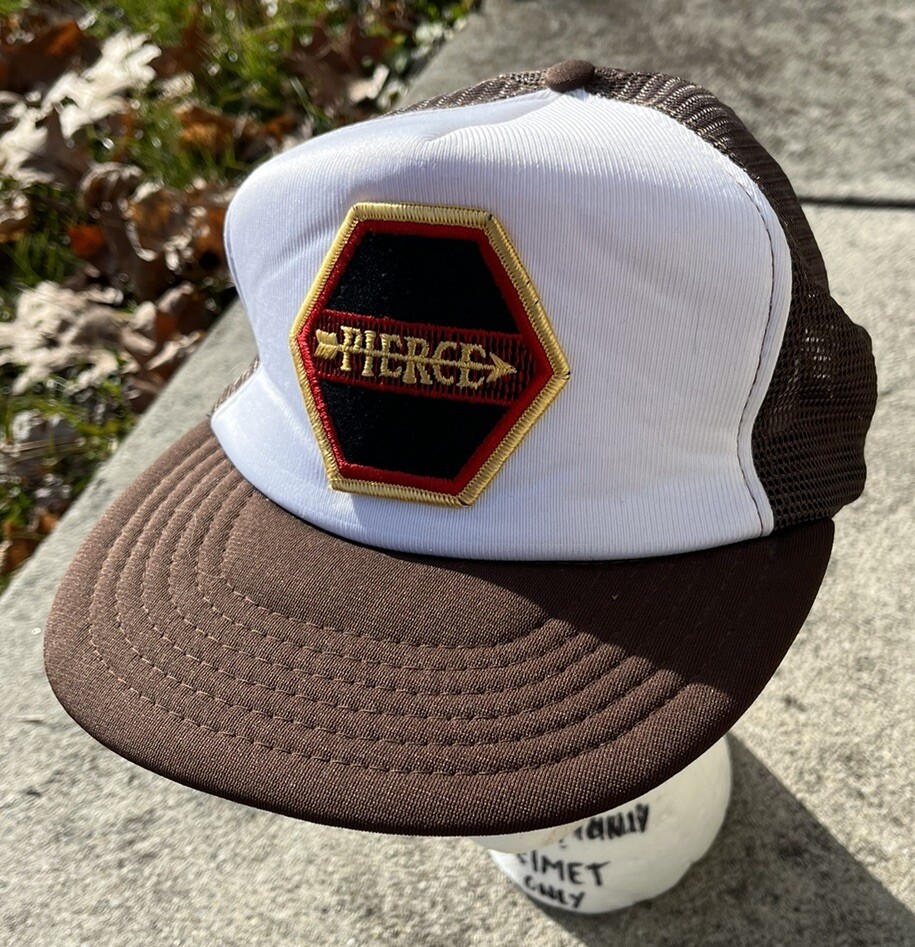 Vintage Pierce Patch, Adjustable Snapback Trucker… - image 1