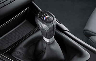 BMW M Sport Gear Knob & GAITER in Leather 1 Series E87 PN 