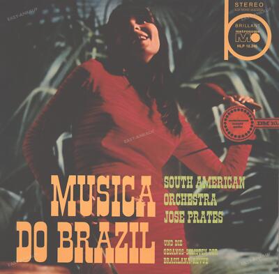 South American Orchestra - José Prates - Musica Do Brazil Germany LP 1969 .