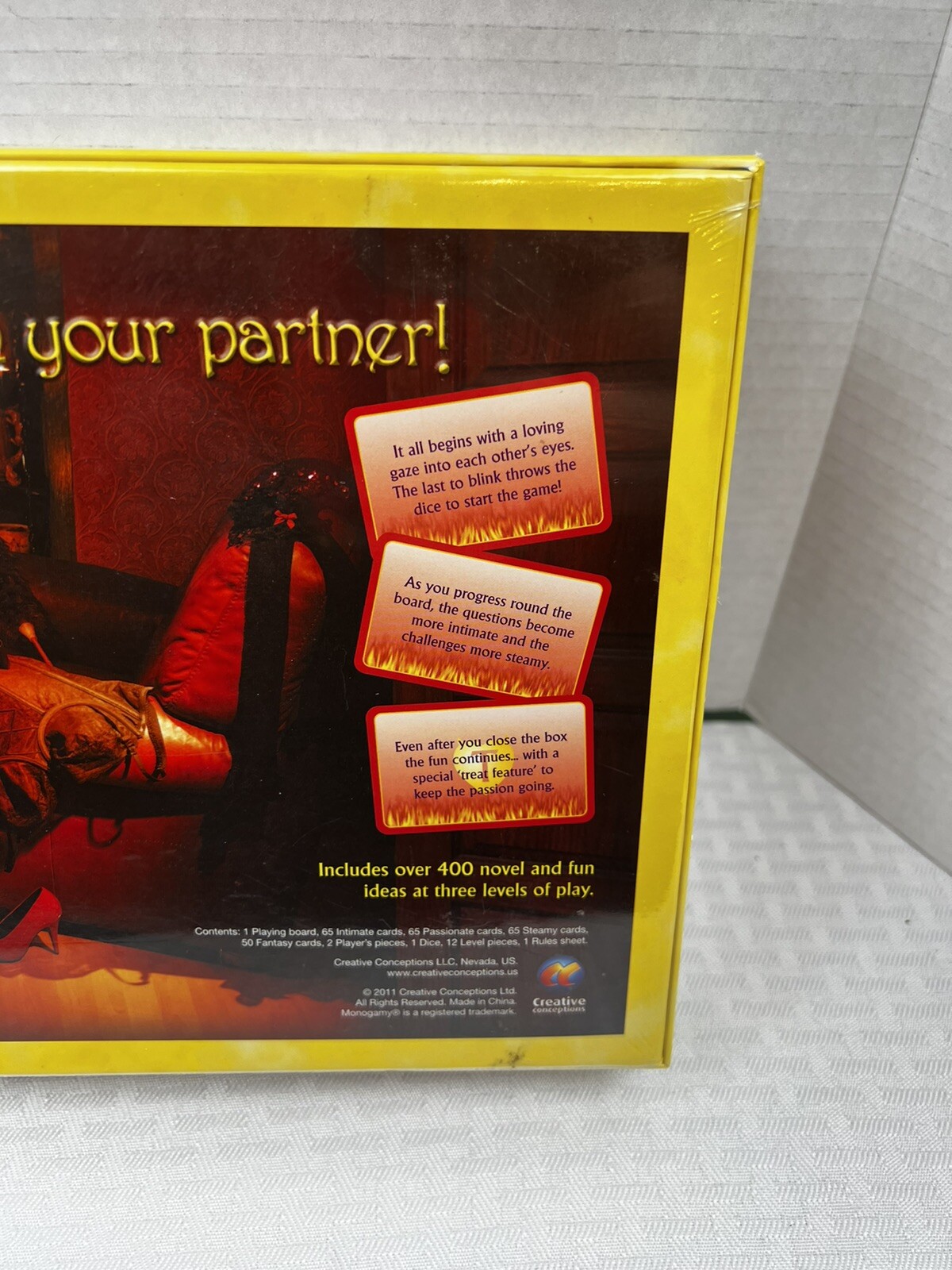 Creative Conceptions Monogamy Adult Couples Board Game 5037353000116 | eBay