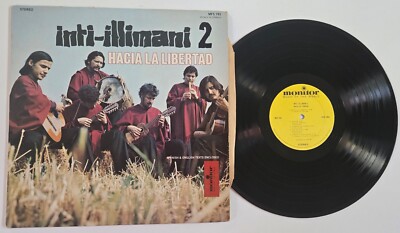 Inti-Illimani 2 LP Hacia La Libertad VINYL Album MFS 781 Latin