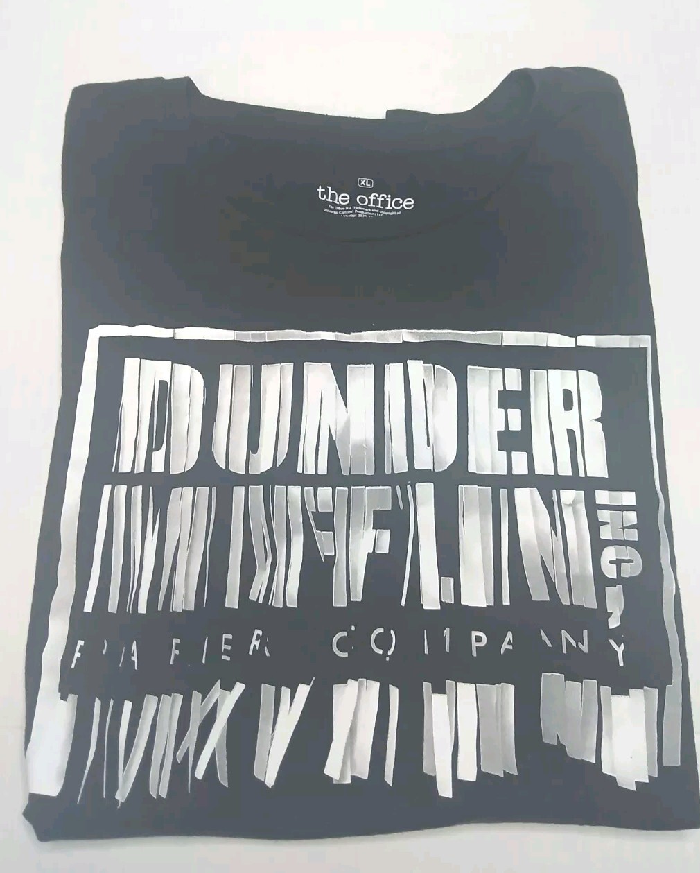 The Office Dunder Mifflin Paper Shredder T-shirt Ladies/ Girls Size Extra Large-image
