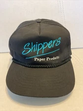90’s SHIPPERS PAPER PRODUCTS Hat SnapBack EXC Cond