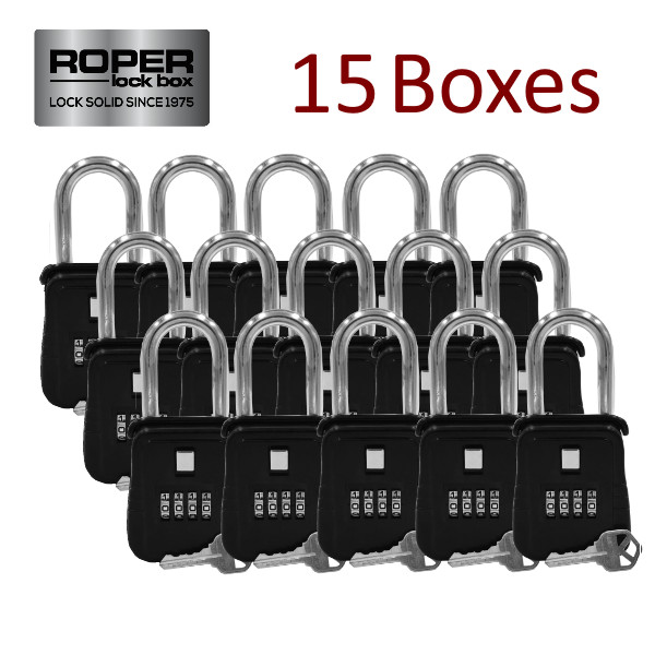 {LOT OF 15} Key Lock Box for Realtor & Real Estate (REO) - Door Hanger FAST SHIP